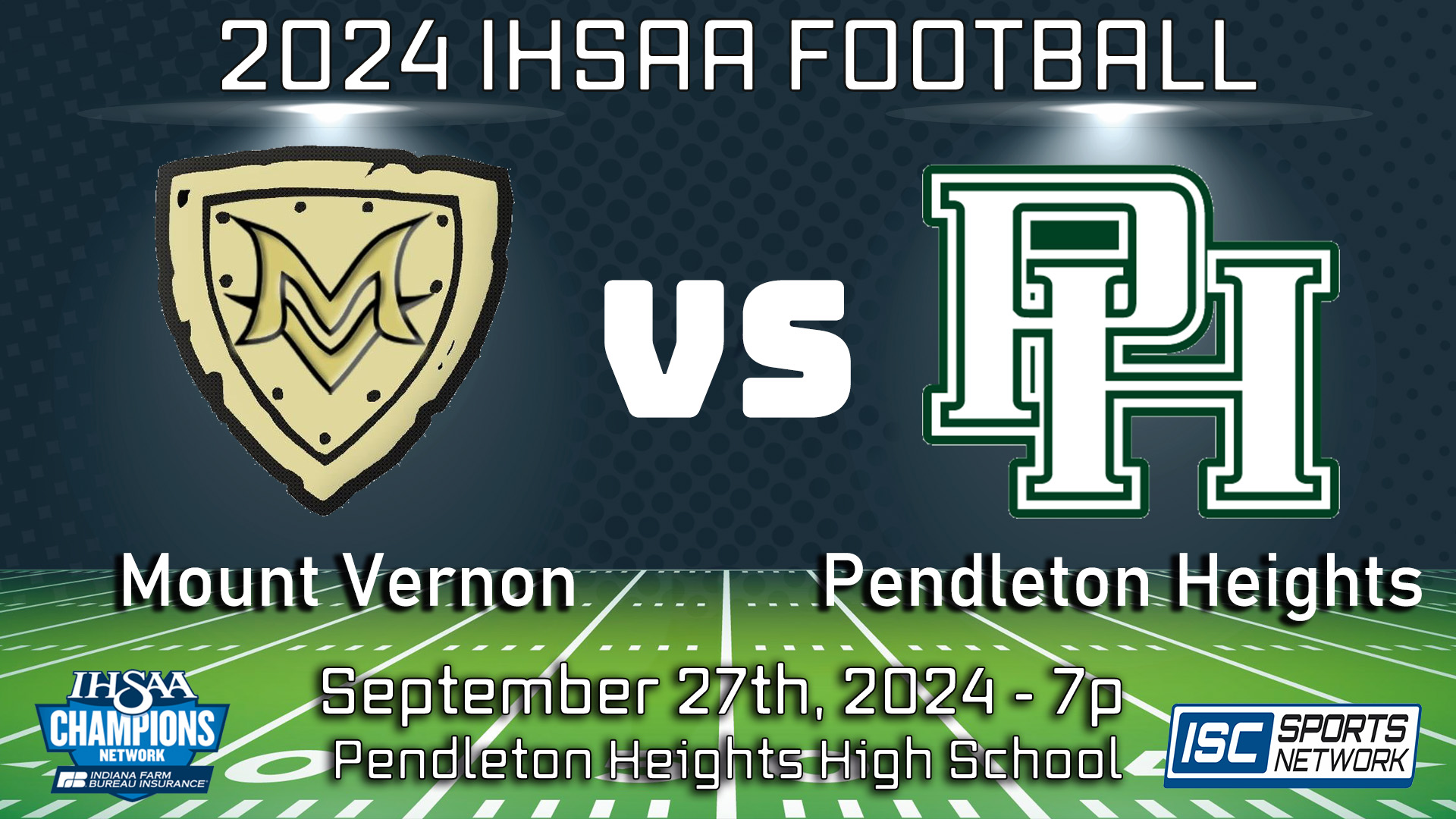 2024 FB Mount Vernon at Pendleton Heights - 9/27