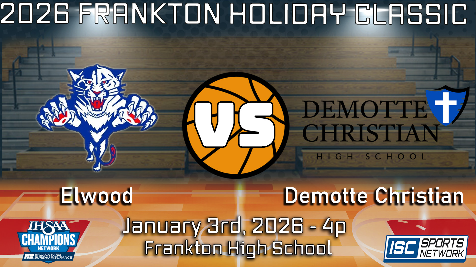 2026 Frankton Holiday Classic Elwood vs. Demotte Christian - 01/03