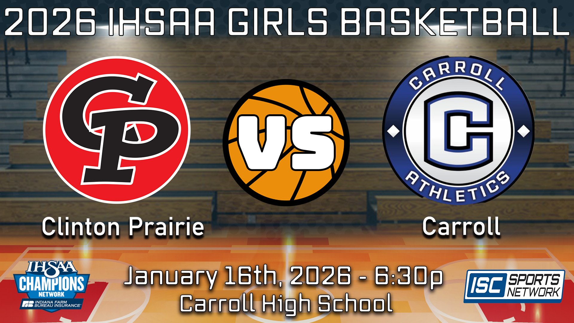 2026 GBB Clinton Prairie at Carroll - 01/16