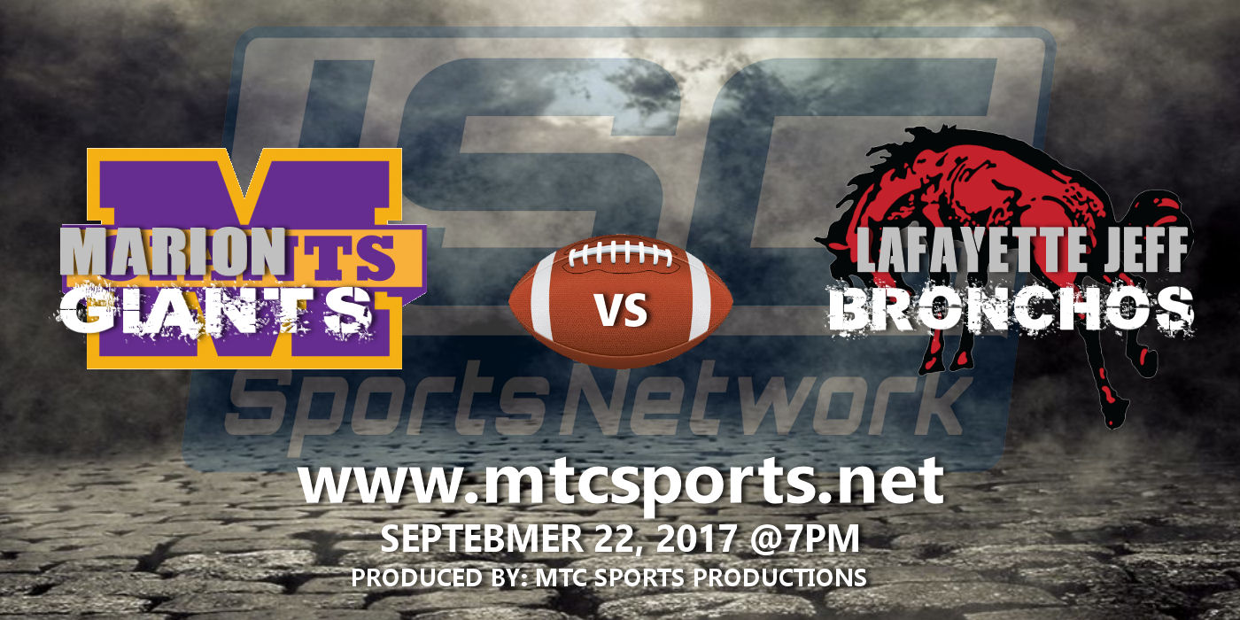 2017 FB Marion at Lafayette Jeff