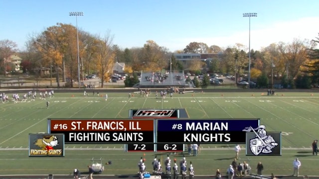 2015 CFB St. Francis (IL) at Marian