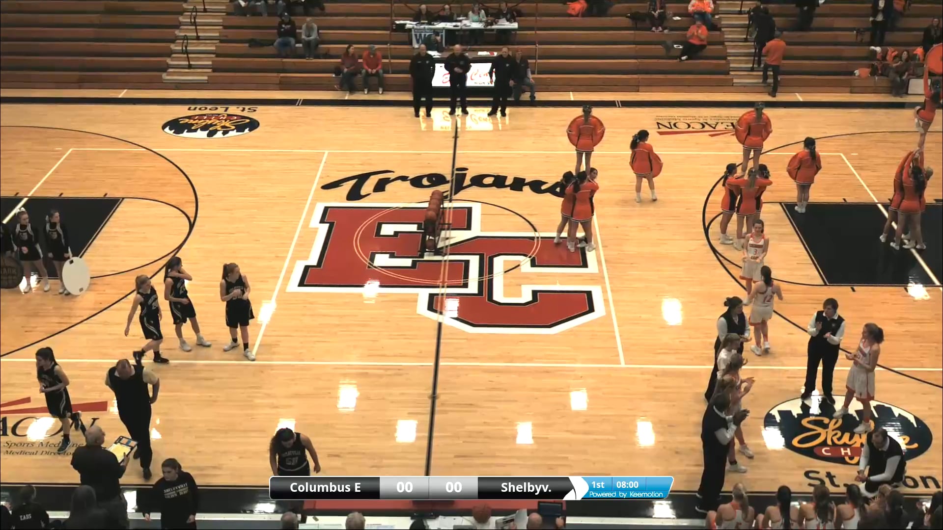 2018 IHSAA GBB Columbus East vs Shelbyville