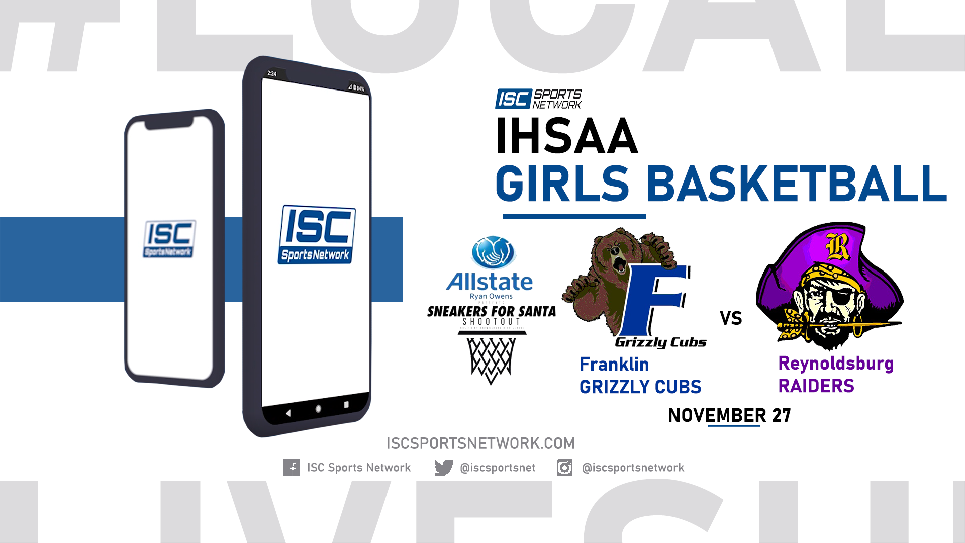 2021 SFS GBB Franklin vs Reynoldsburg 11/27