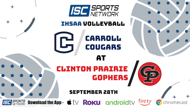 2020 GVB Carroll at Clinton Prairie 9/28