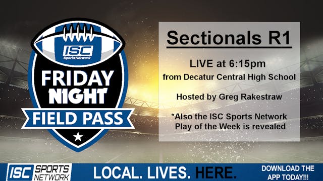 2019 Sectionals Week 1: Friday Night ...