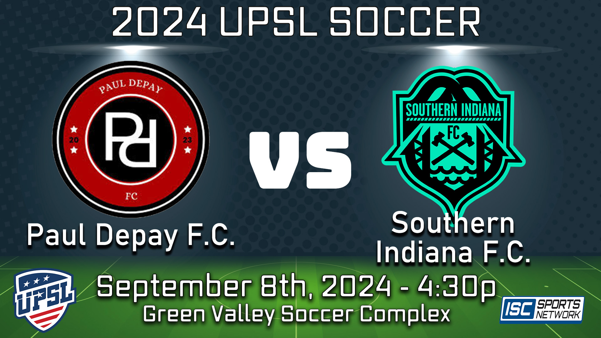 2024 UPSL Paul Depay FC vs Southern Indiana FC - 9/8