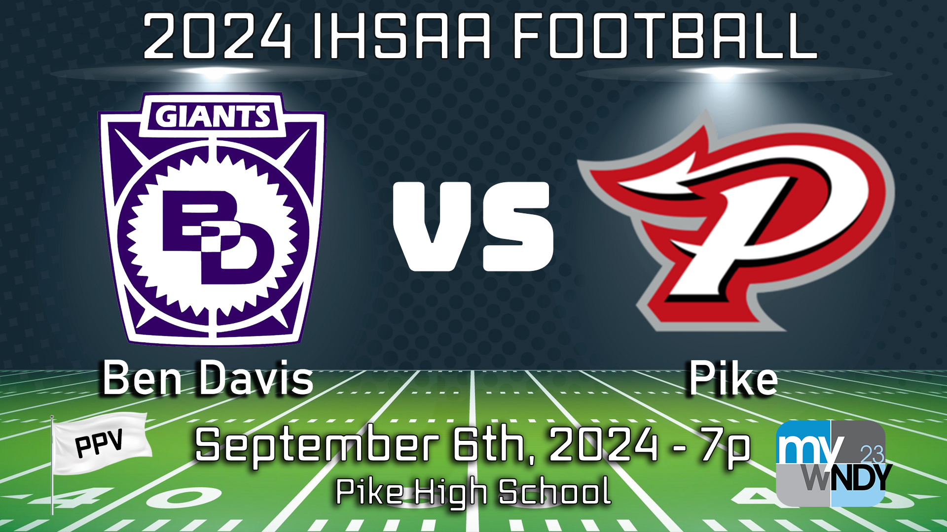 2024 FB Ben Davis at Pike - 9/6