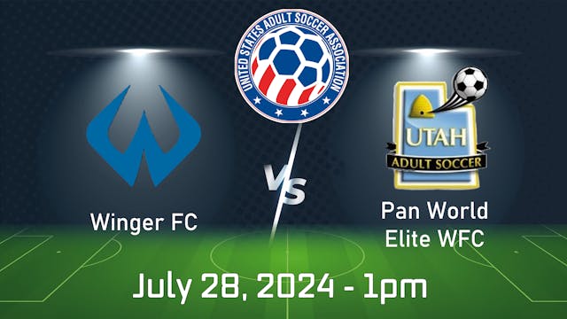 2024 USASA  Amateur Cup: Winger FC vs...