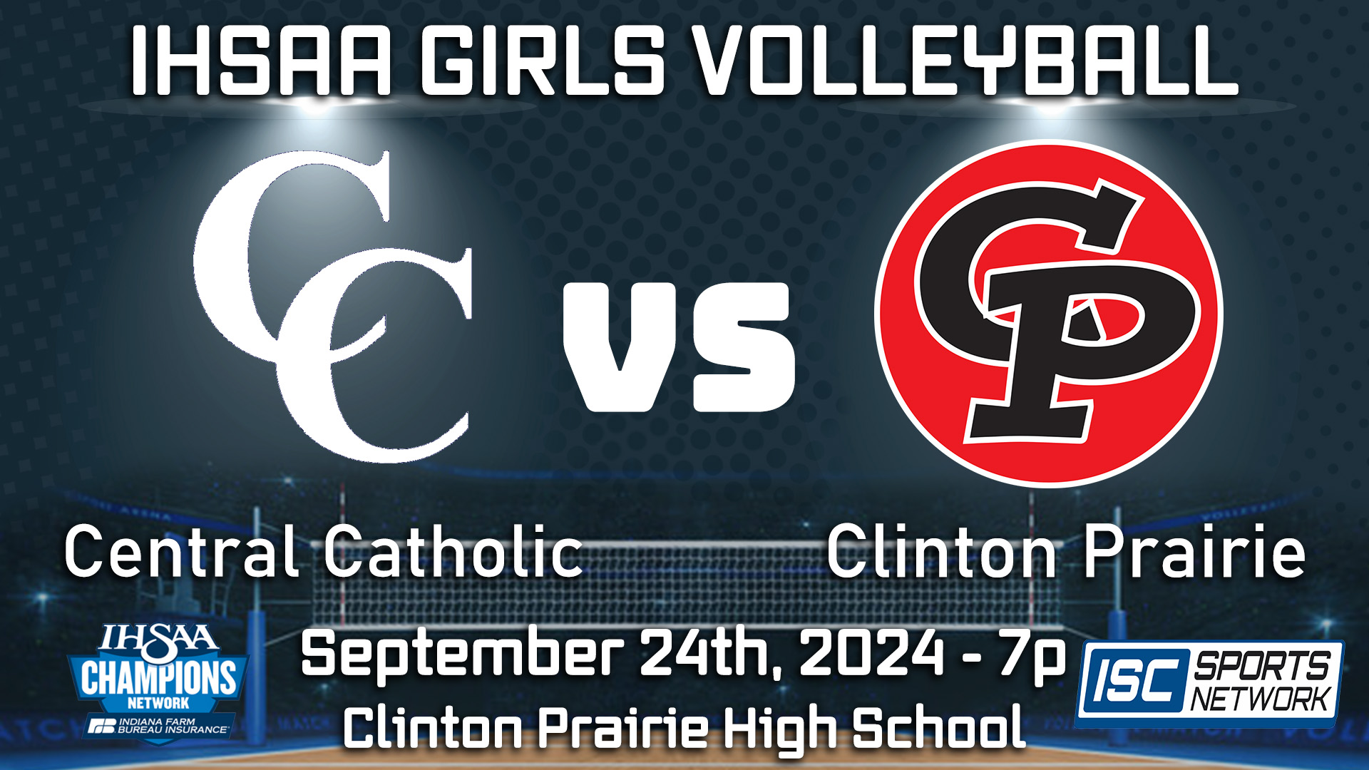 2024 GVB Central Catholic at Clinton Prairie - 9/24