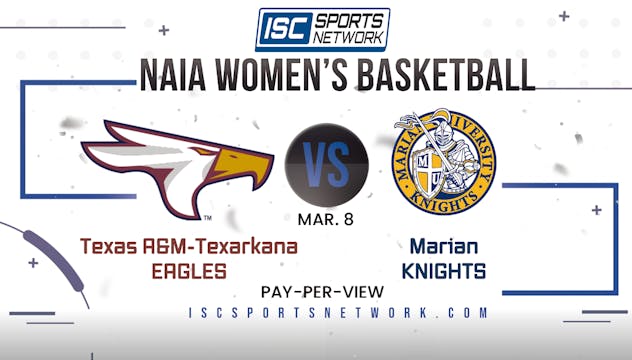 2023 NAIA WBB Texas A&M Texarkana vs....