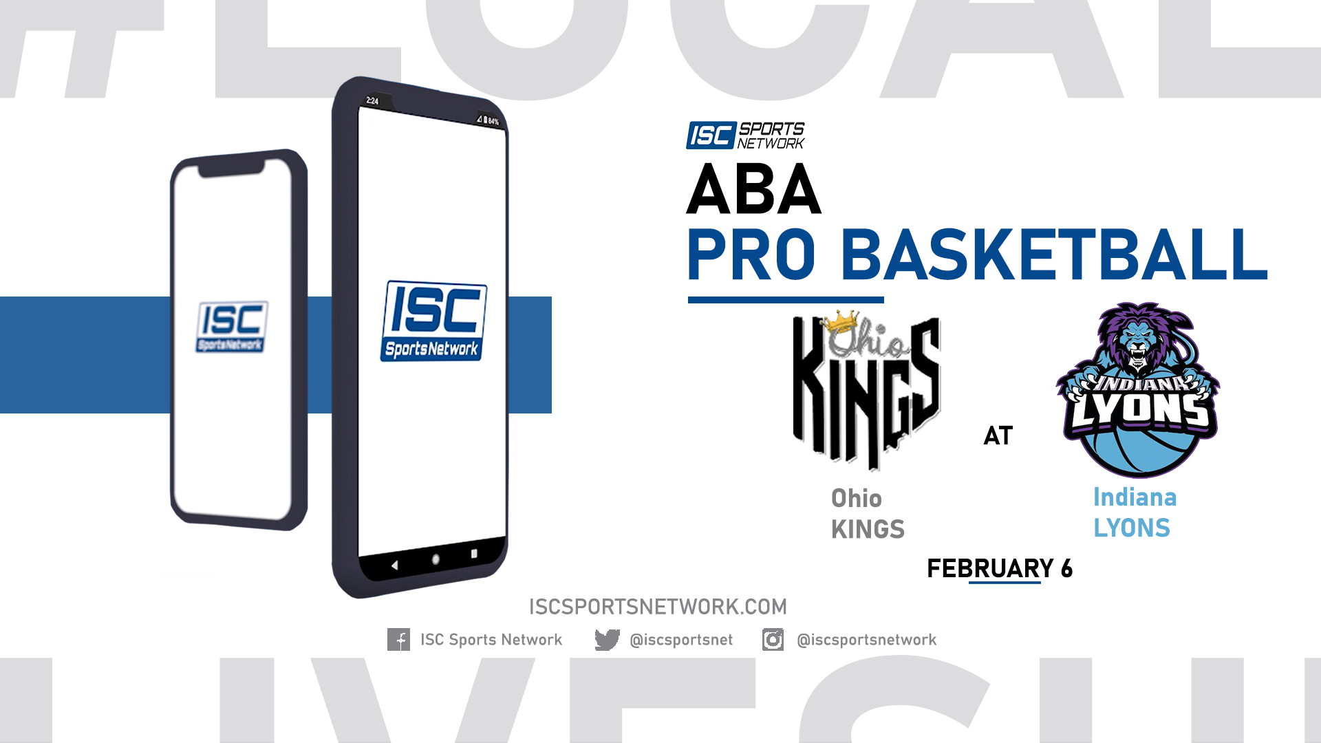 2022 ABA Ohio Kings at Indiana Lyons 2/6