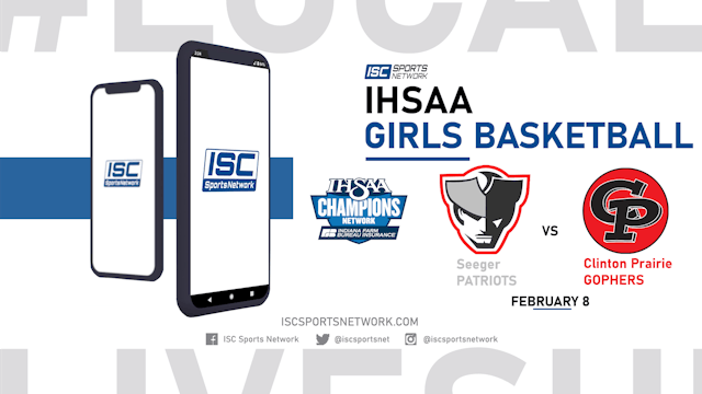 2022 IHSAA GBB Seeger at Clinton Prai...