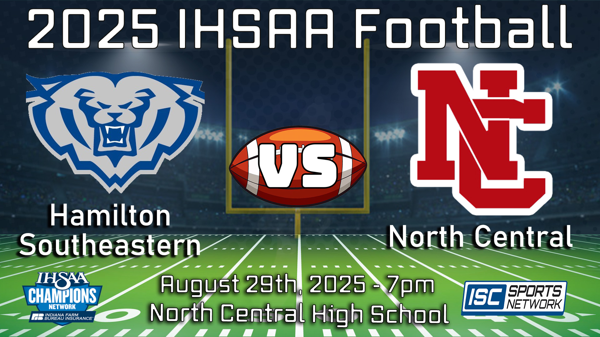 2025 FB Hamilton Southeastern at North Central - 08/29