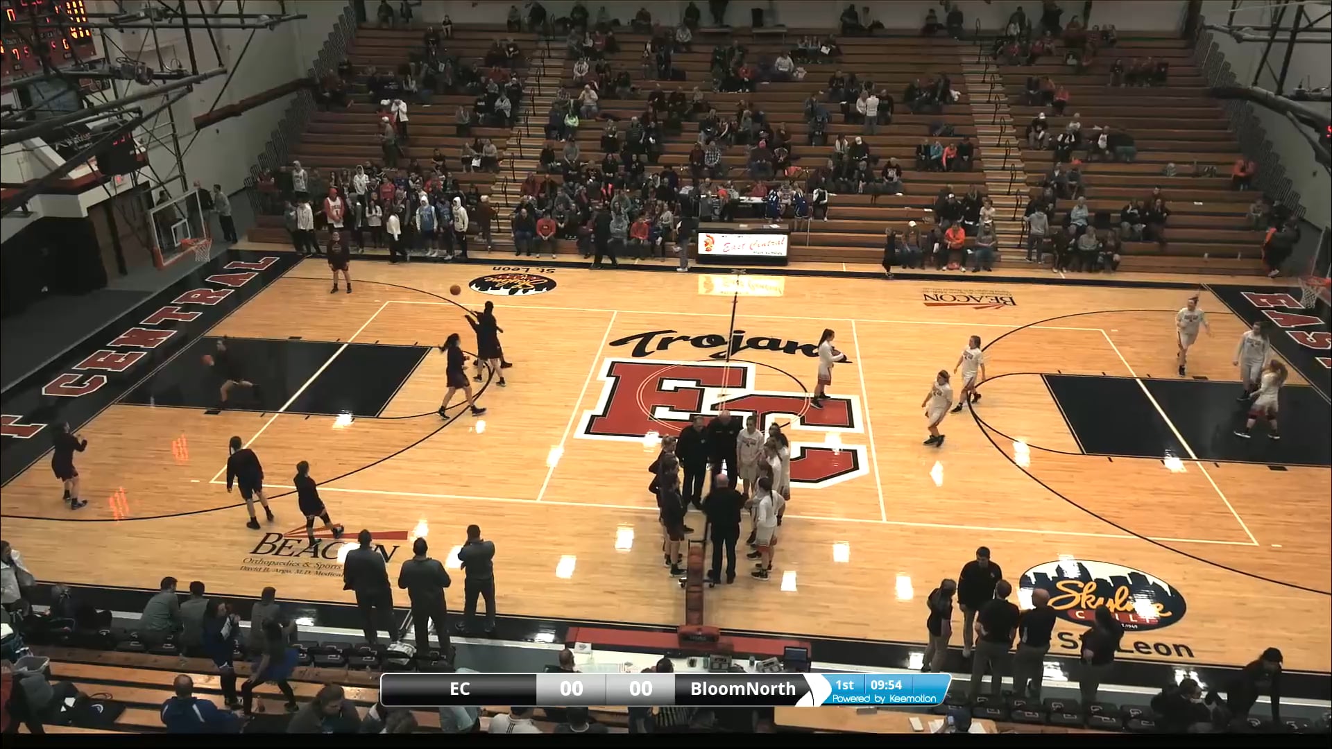 2018 IHSAA GBB East Central vs Bloomington North