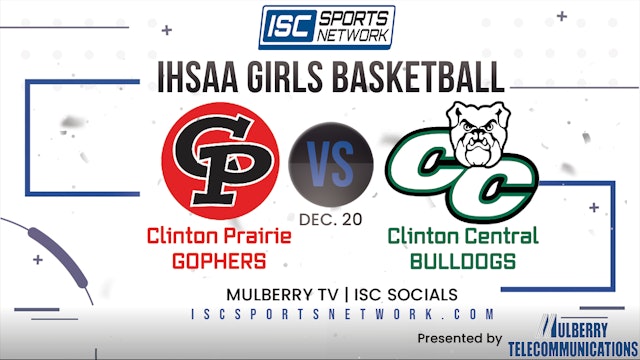2022 GBB Clinton Prairie at Clinton Central 12/20