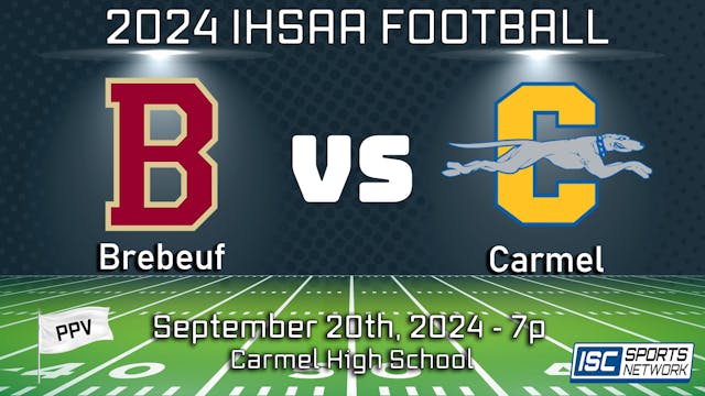 2024 FB Brebeuf Jesuit at Carmel - 9/20