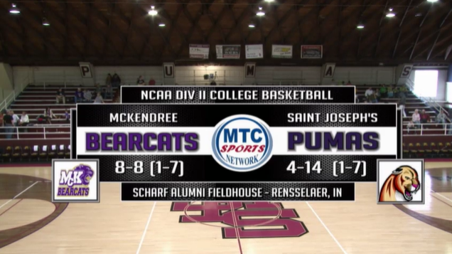 2015 MBB McKendree at St. Joseph's (IN)