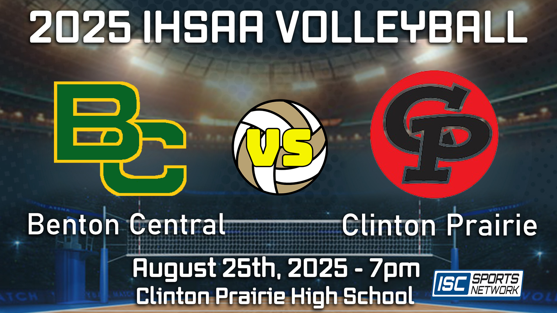 2025 GVB Benton Central at Clinton Prairie - 08/25