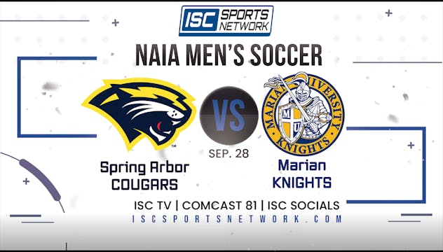 2022 MS Spring Arbor at Marian 9/28