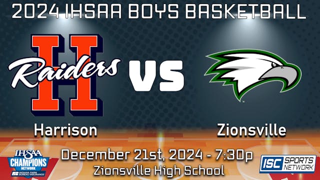 2024 BBB Harrison at Zionsville - 12/21