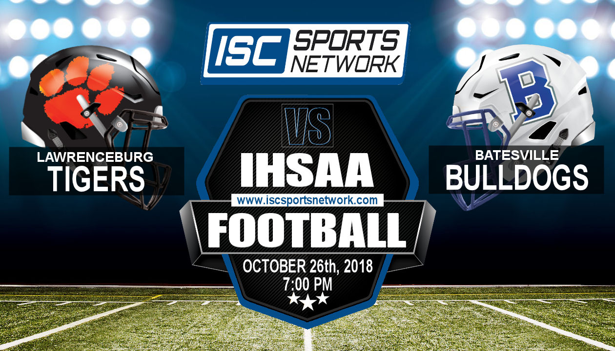 2018 IHSAA FB Lawrenceburg at Batesville