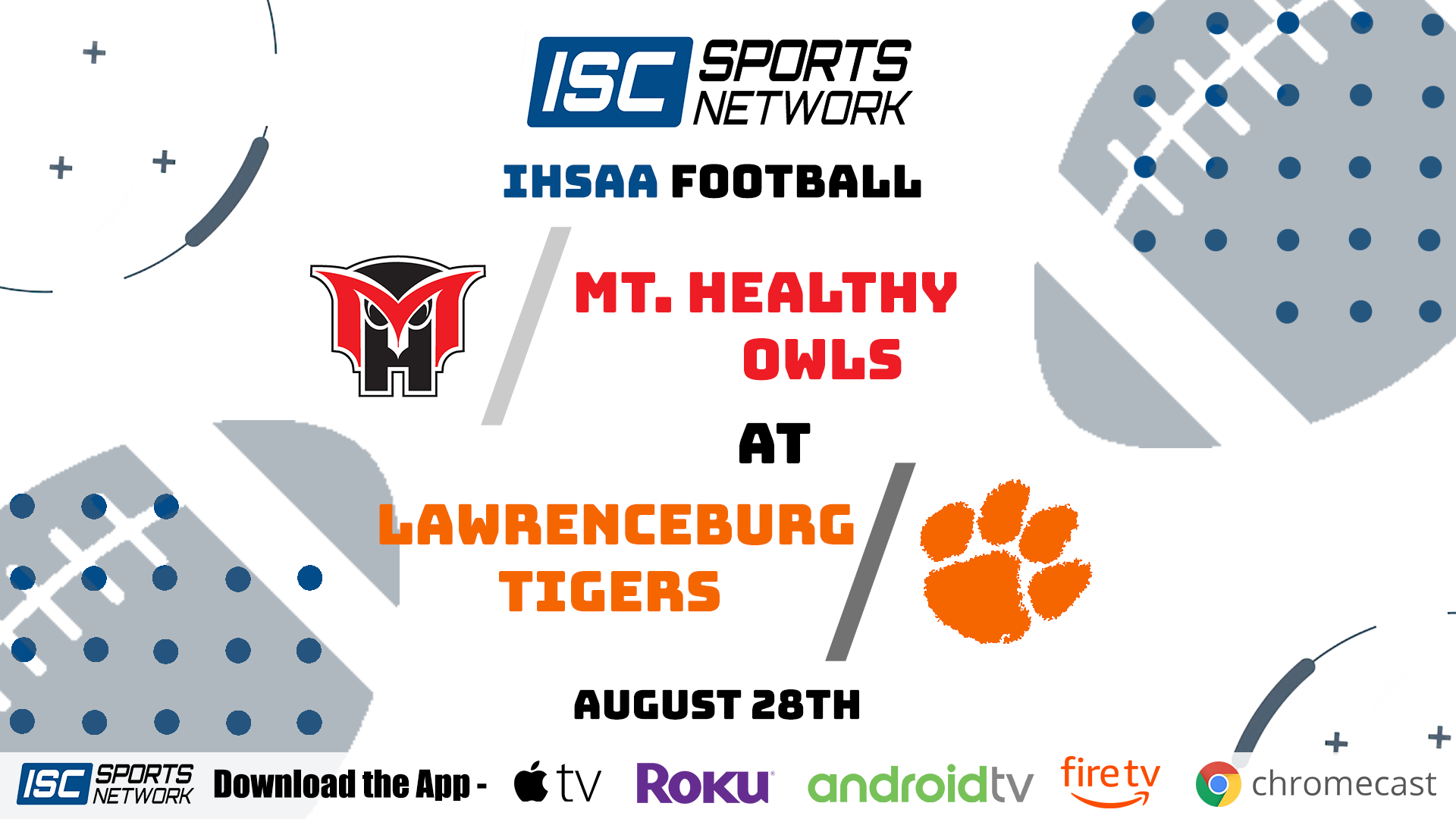 2020 FB Mt. Healthy at Lawrenceburg 8/28/20