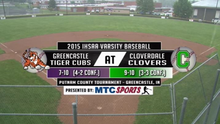 2015 BSB Greencastle vs Cloverdale 5/16