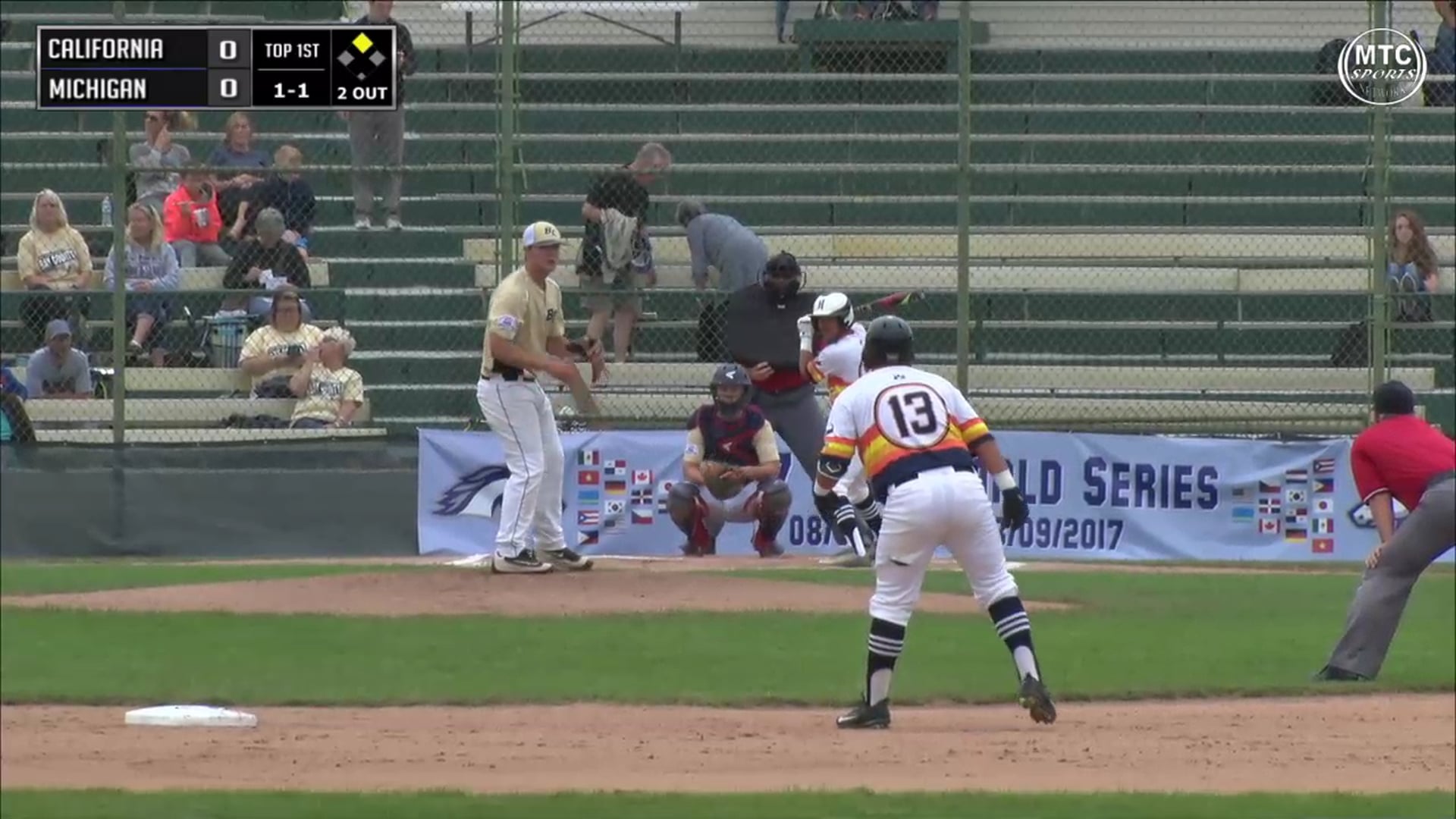 2017 CWS BSB Game 11 California vs Michigan