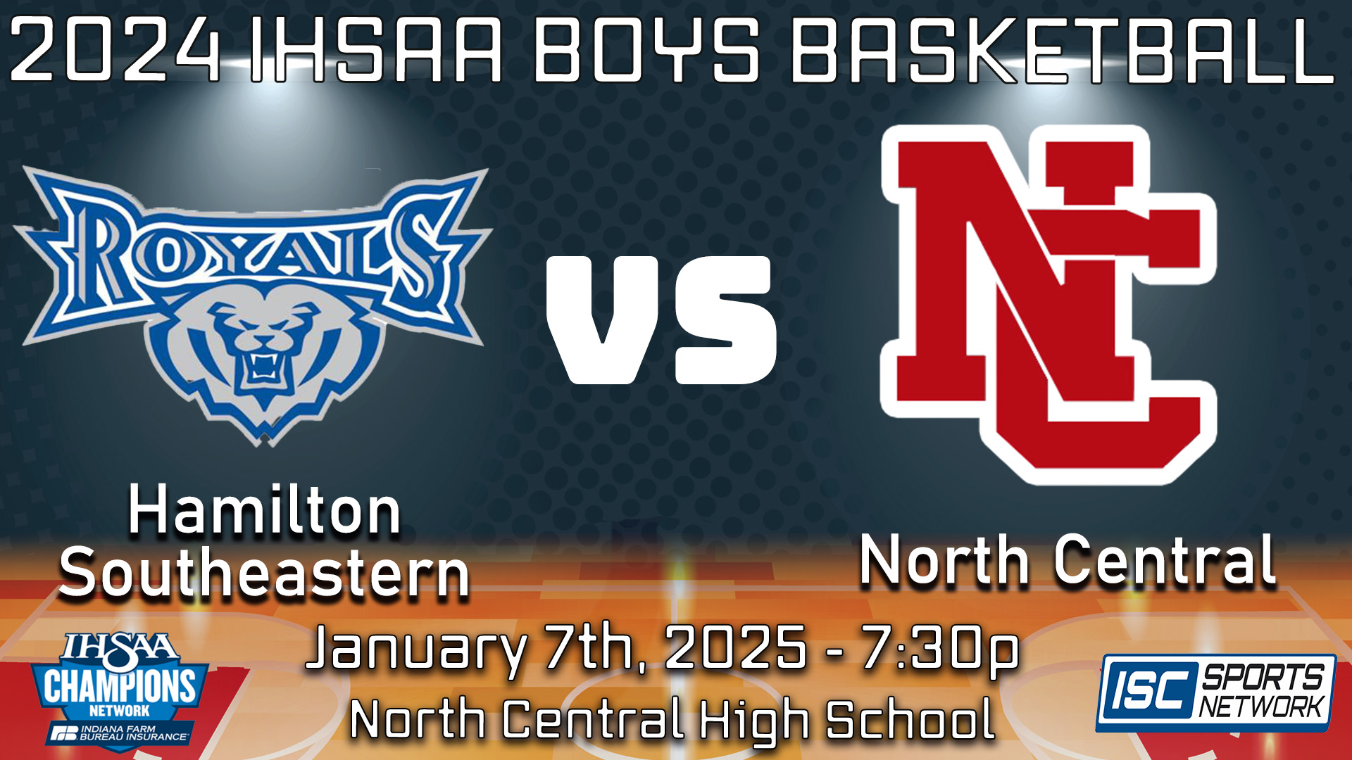 2025 BBB Hamilton Southeastern at North Central - 01/07