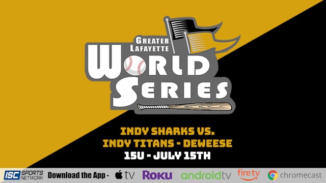 2021 GLWS BSB 15U Indy Sharks vs Indy Titans - DeWeese 7/15
