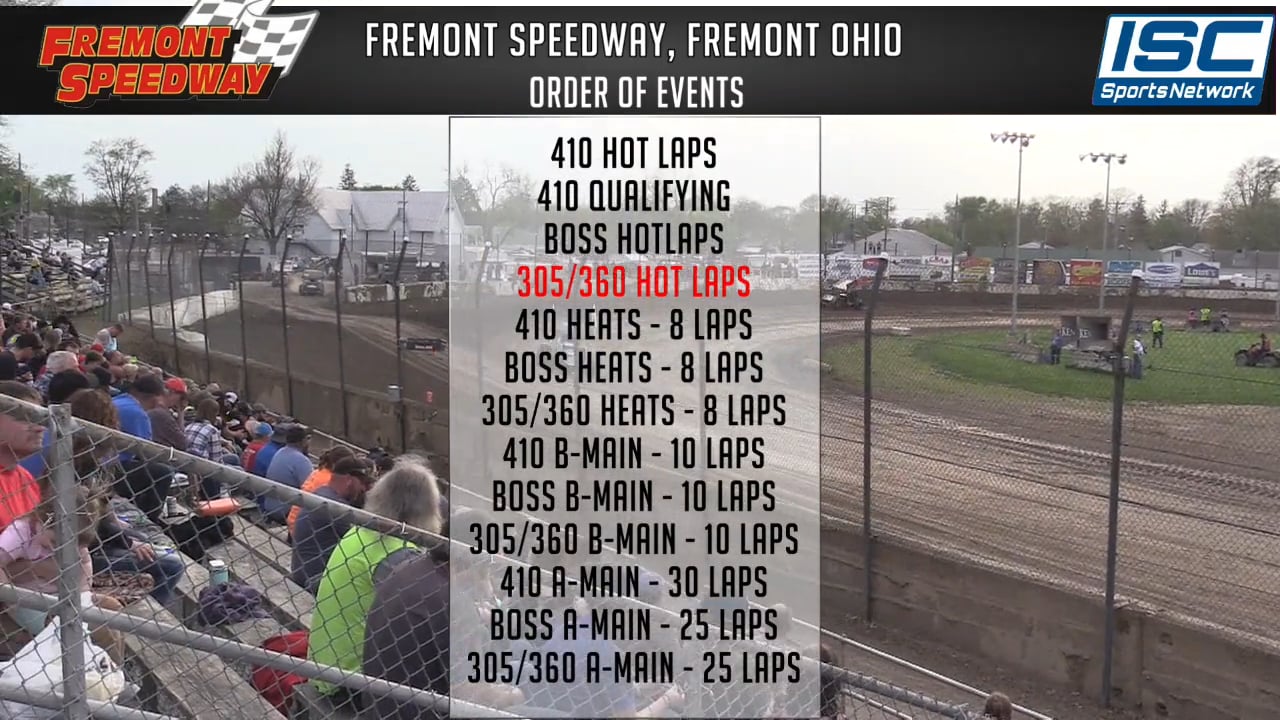 B.O.S.S. Racing at Fremont Ohio  - May 5, 2018