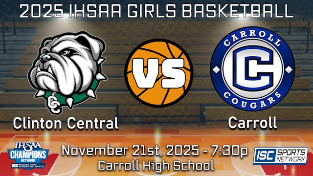 2025 GBB Clinton Central at Carroll -...