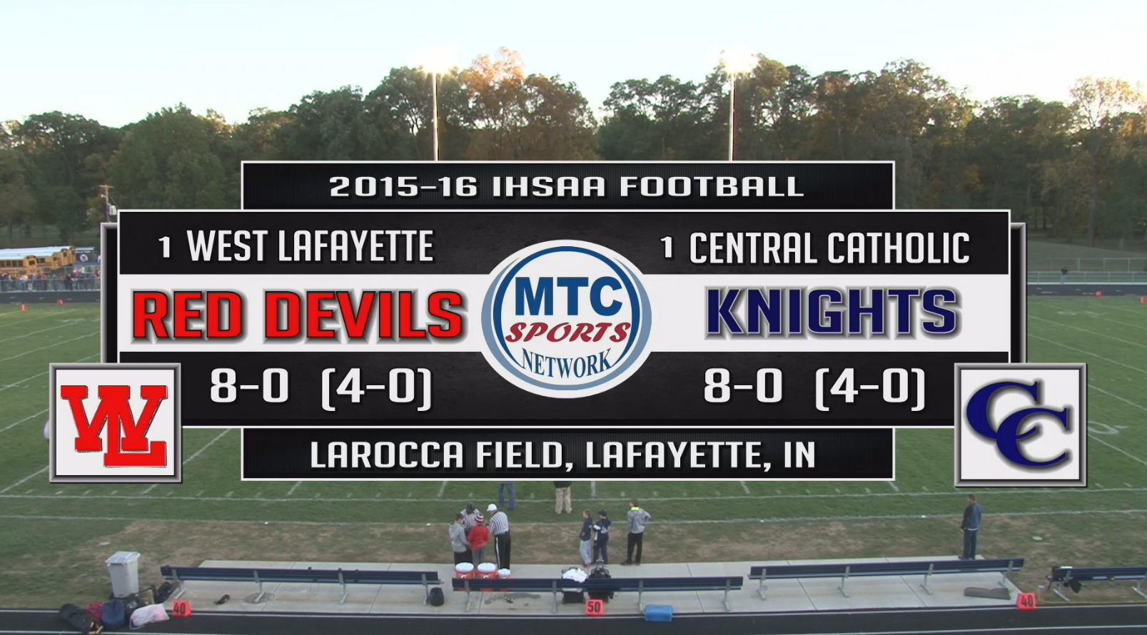 2015 FB West Lafayette at Central Catholic