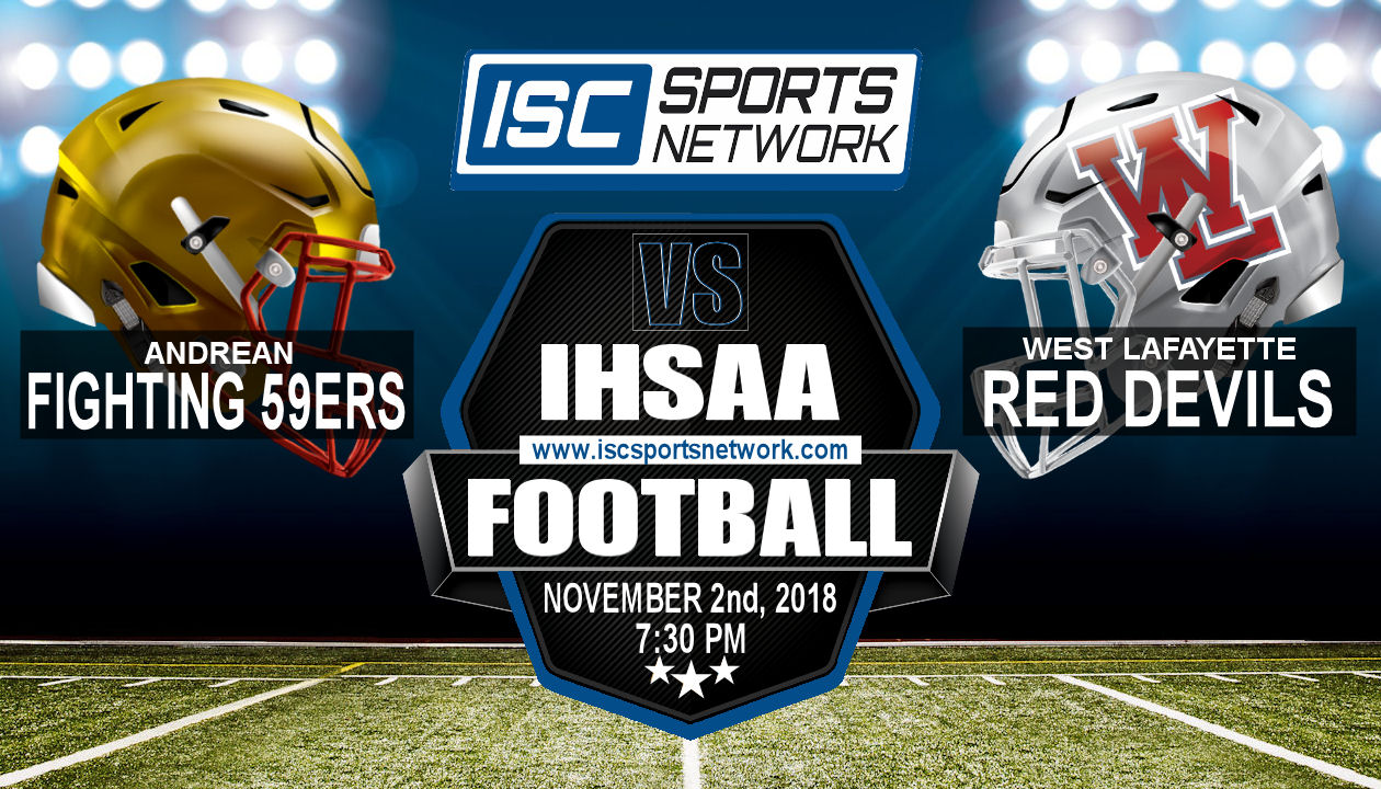 2018 IHSAA FB Andrean at West Lafayette