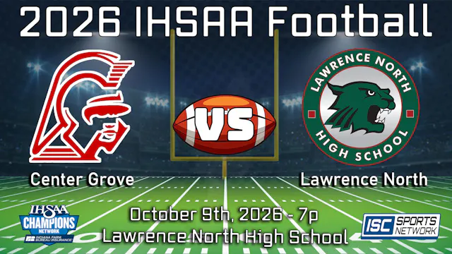 2026 FB Center Grove at Lawrence North