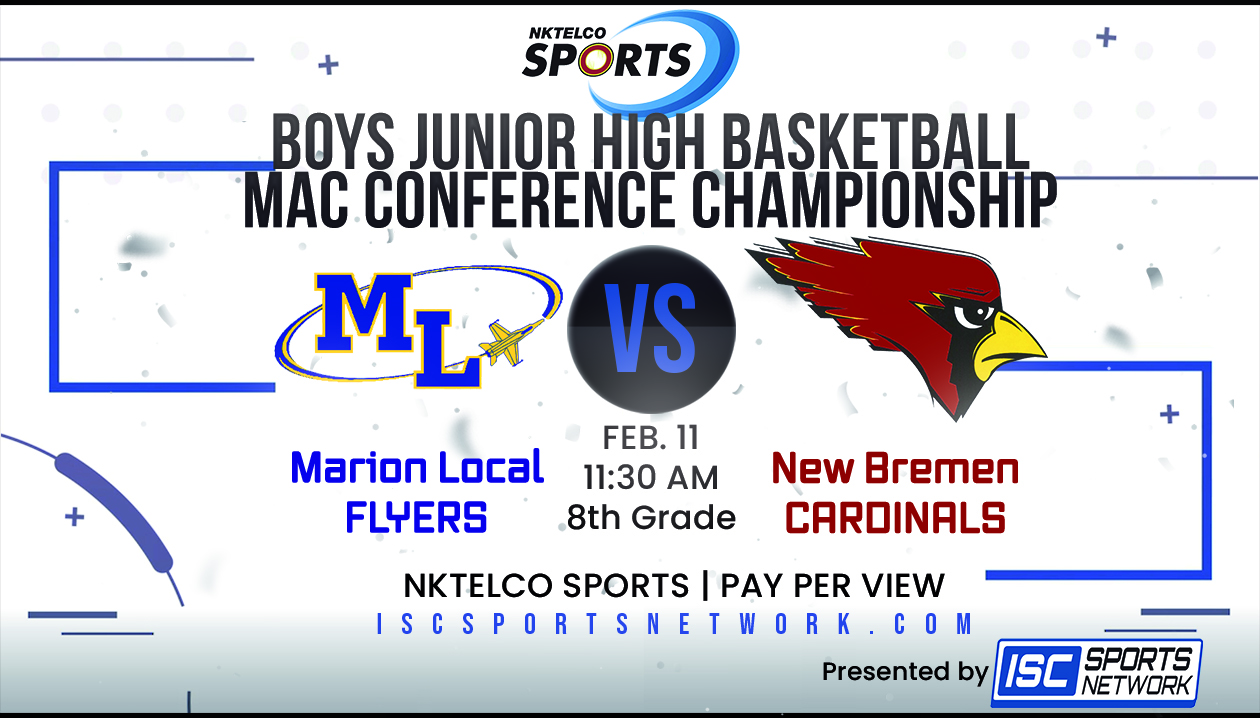 2023 BBB Marion Local vs New Bremen 8G JRH MAC 2/11