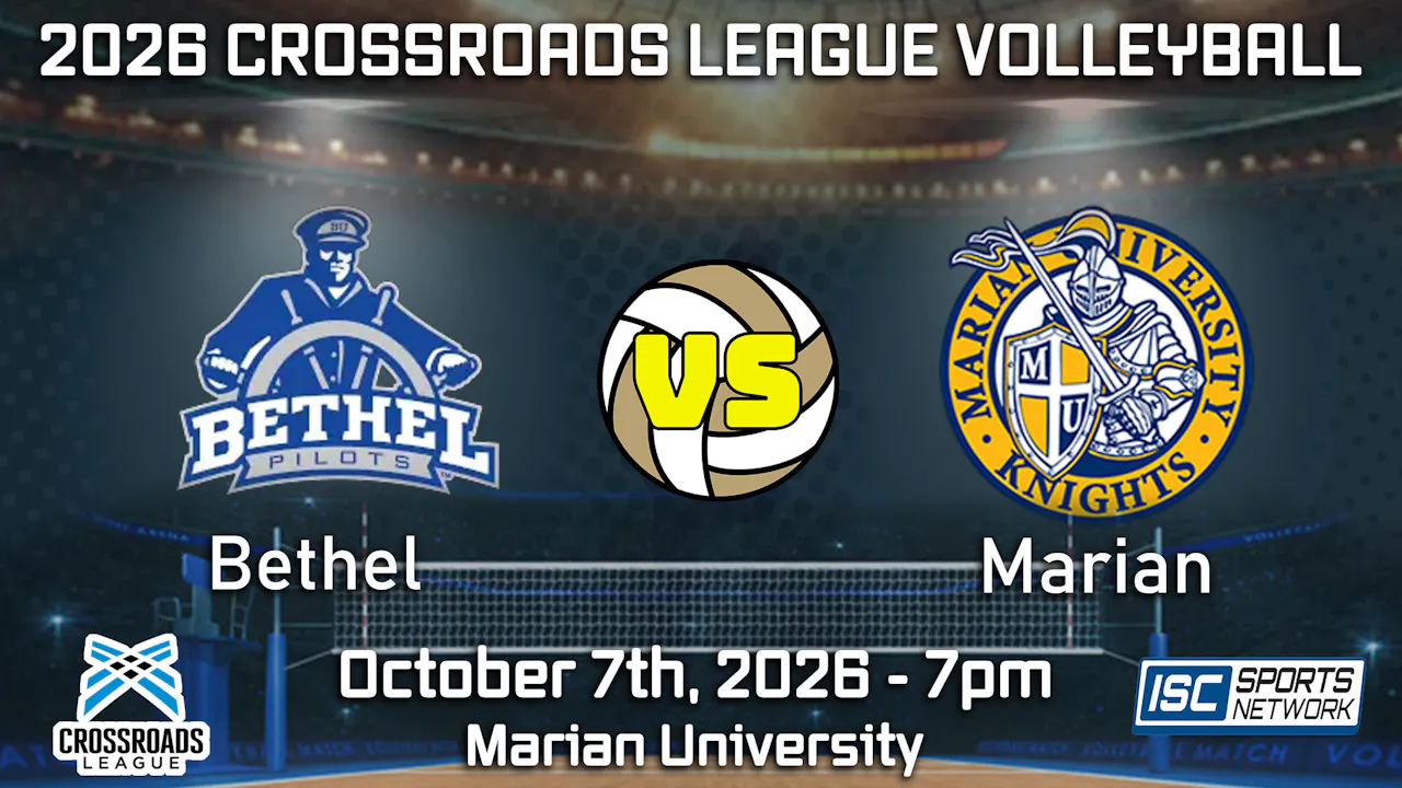 2026 VB Bethel at Marian - 10/07