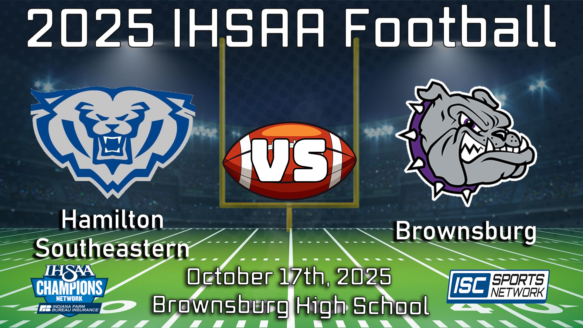FB Hamilton Southeastern at Brownsburg - 10/18
