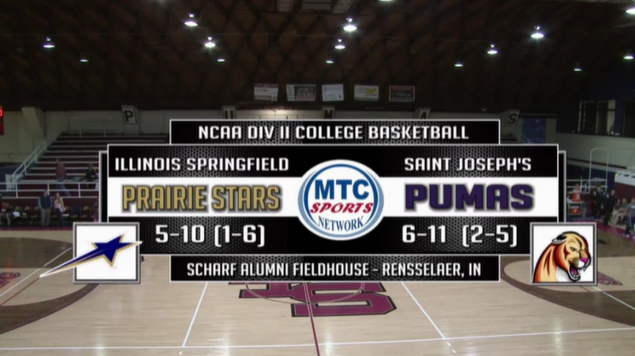 2015 WBB Illinois-Springfield at St. Joseph's (IN)