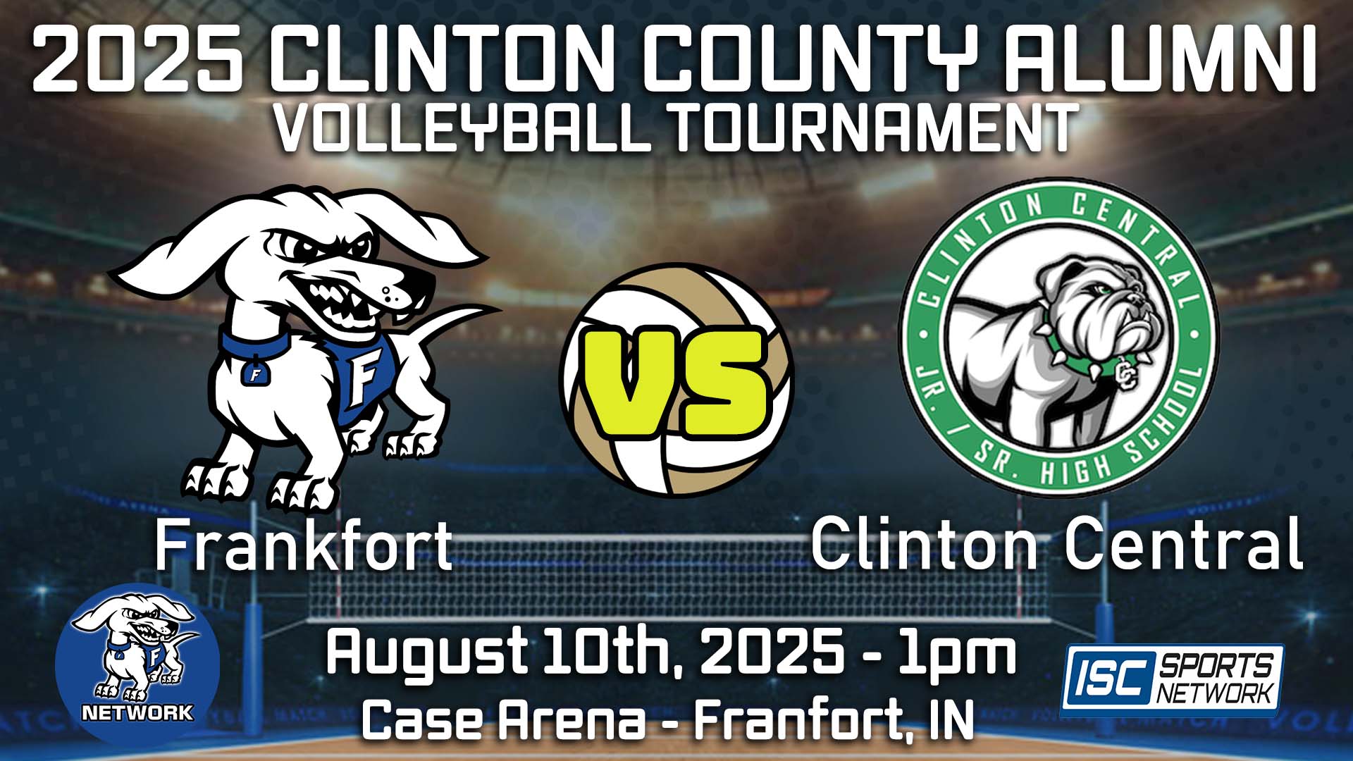 2025 VB Clinton County Alumni Tournament - Game 1 8/10 