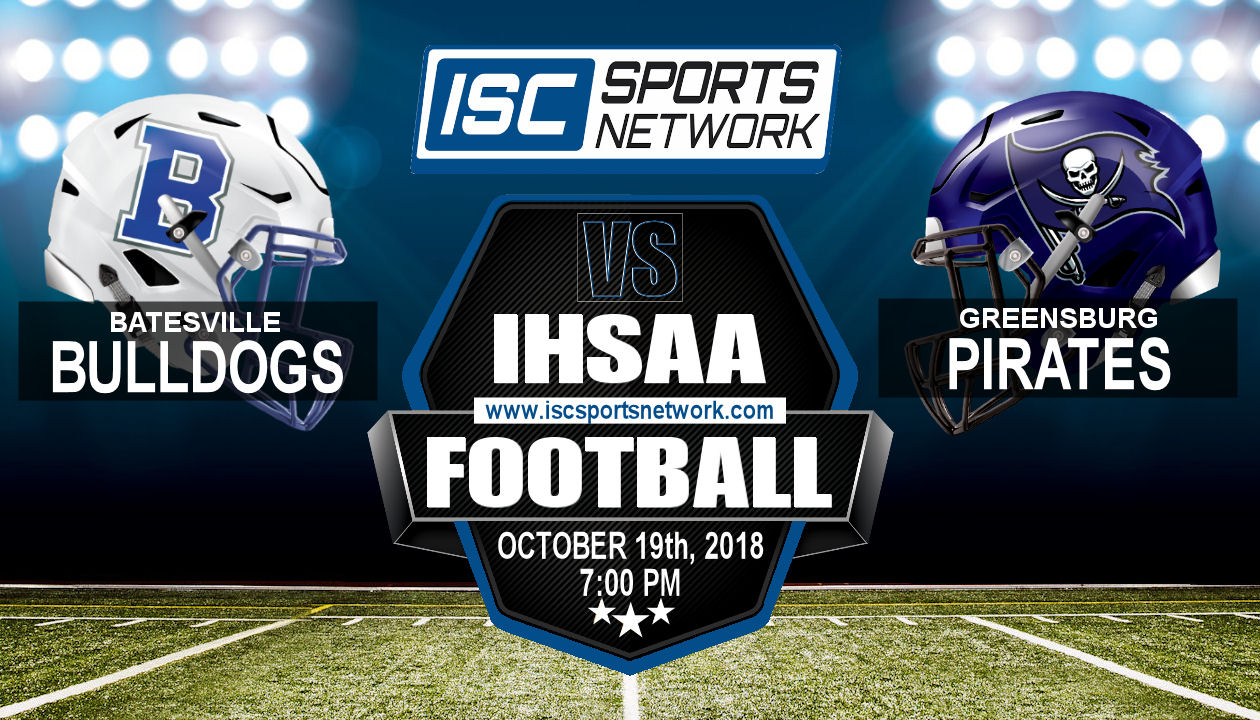 2018 IHSAA FB Batesville at Greensburg