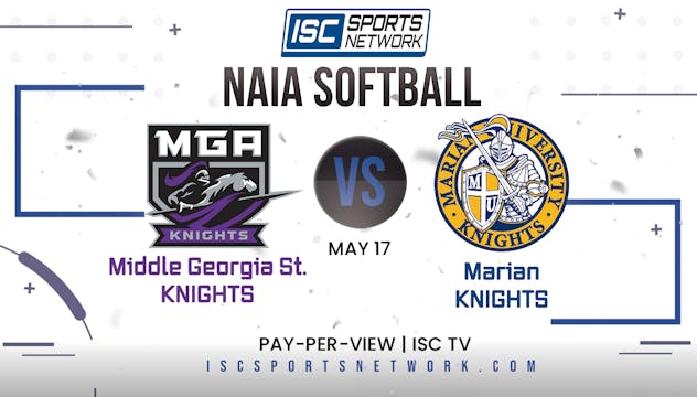 2023 NAIA SB Middle Georgia State vs ...