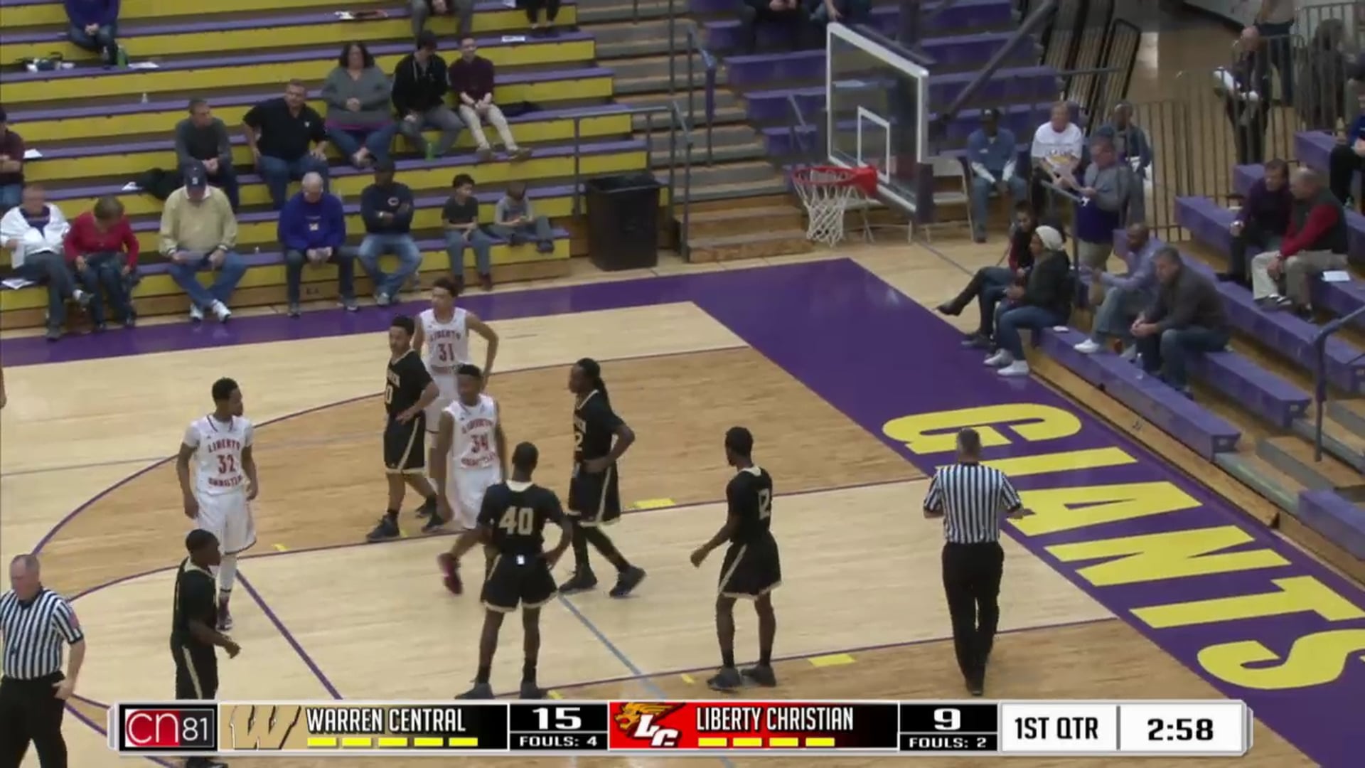 2015 MBC BBB Warren Central vs Liberty Christian