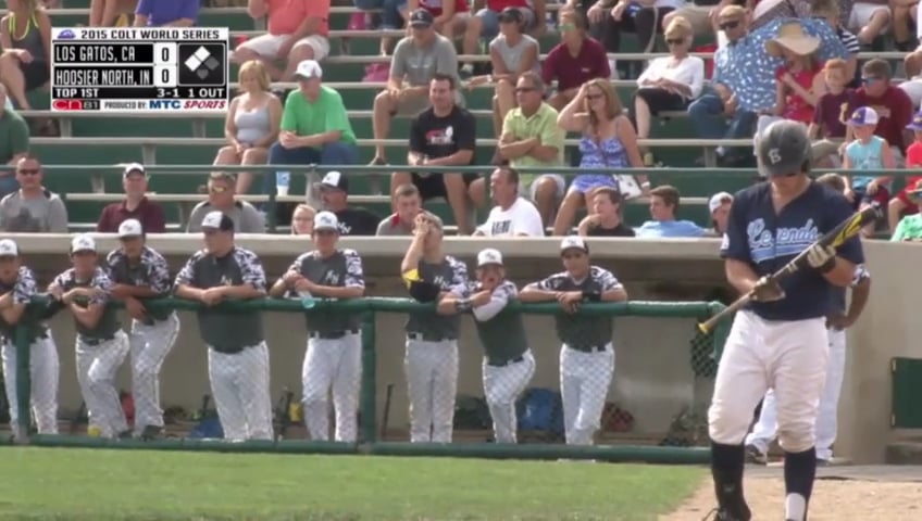 2015 CWS BSB Game 7 California vs Hoosier North