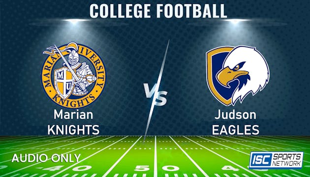 2023 CFB Marian at Judson 9/2