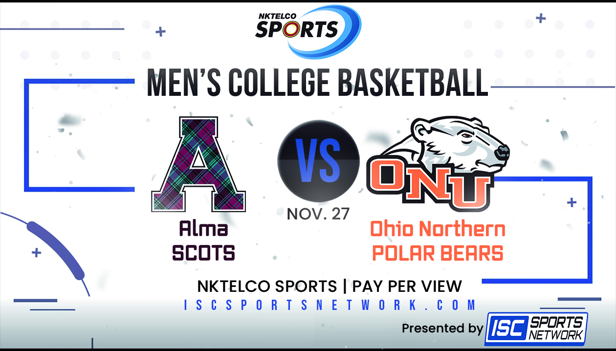 2022 MBB Alma at Ohio Northern 11/27
