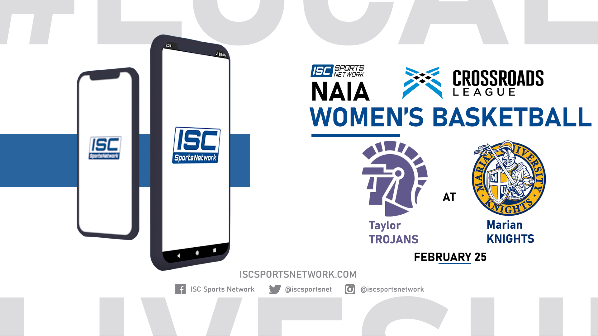 2022 WBB Taylor at Marian 2/25