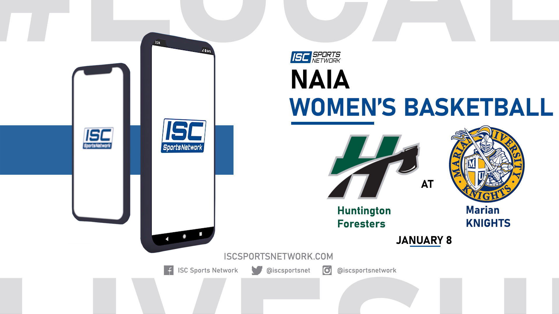 2022 WBB Huntington at Marian 1/8