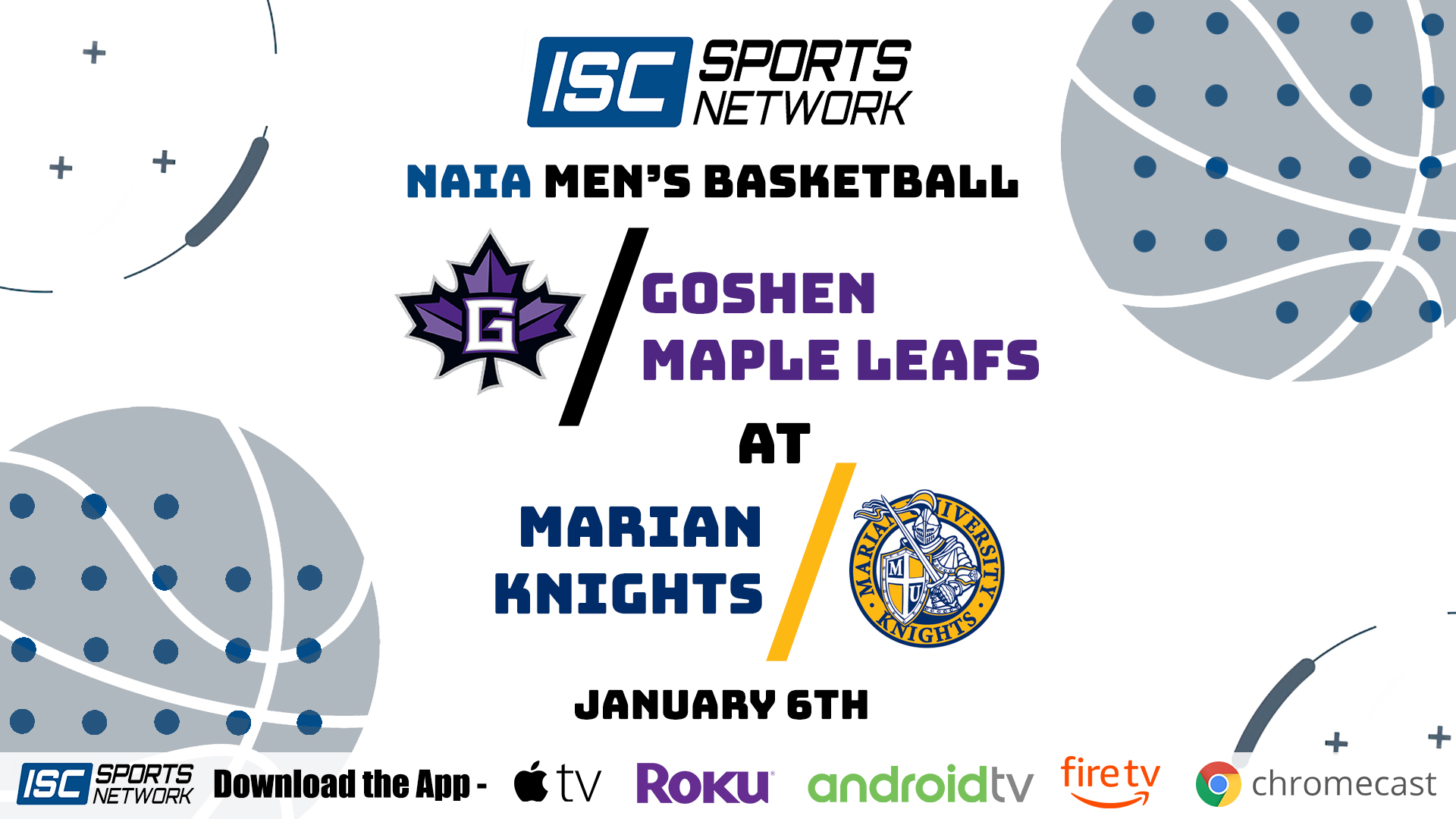 2021 MBB Goshen at Marian 1/6