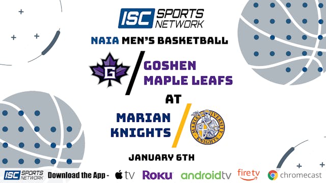 2021 MBB Goshen at Marian 1/6